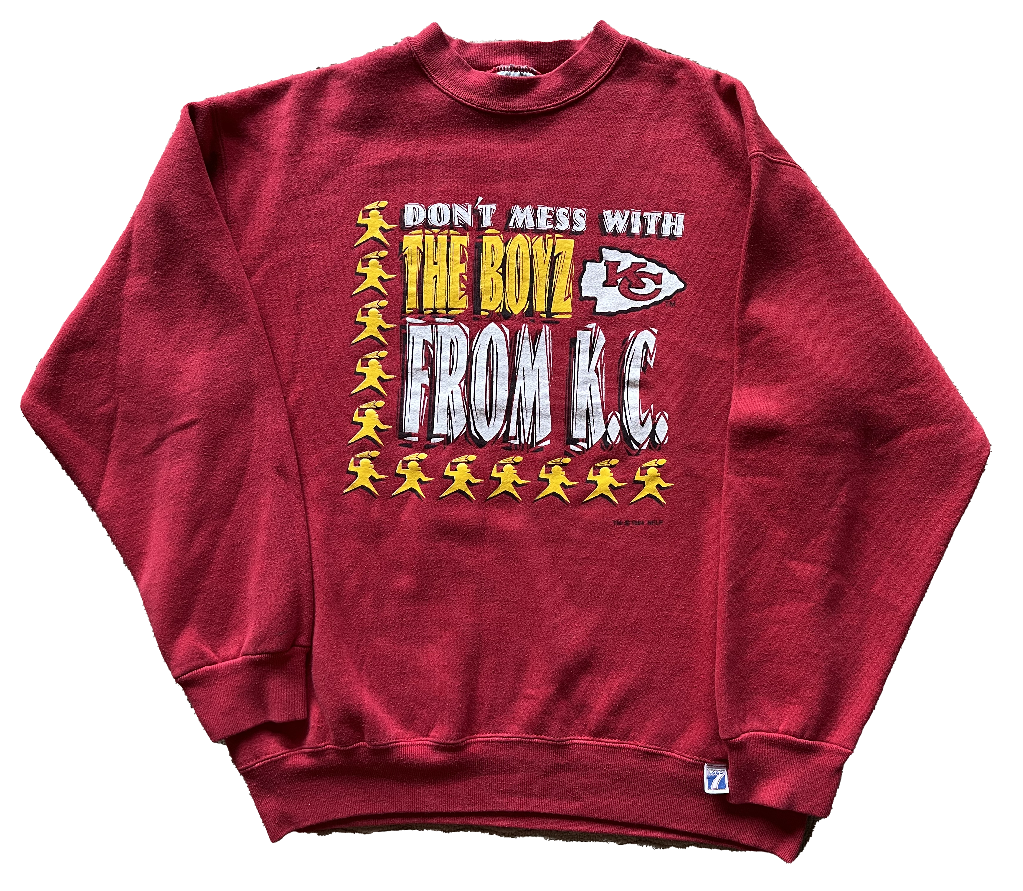 WESTSIDE STOREY VINTAGE | VINTAGE 90S BOYS FROM KC CHIEFS SWEATSHIRT - Westside Storey