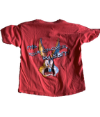 WESTSIDE STOREY VINTAGE | VINTAGE 90S DOUBLE SIDED TAZ & BUGS BUNNY FOE CHIEFS TEE - Westside Storey
