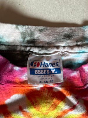 WESTSIDE STOREY VINTAGE | VINTAGE 90S KU JAYHAWKS RARE TIE DYE GRATEFUL DEAD T-SHIRT - Westside Storey