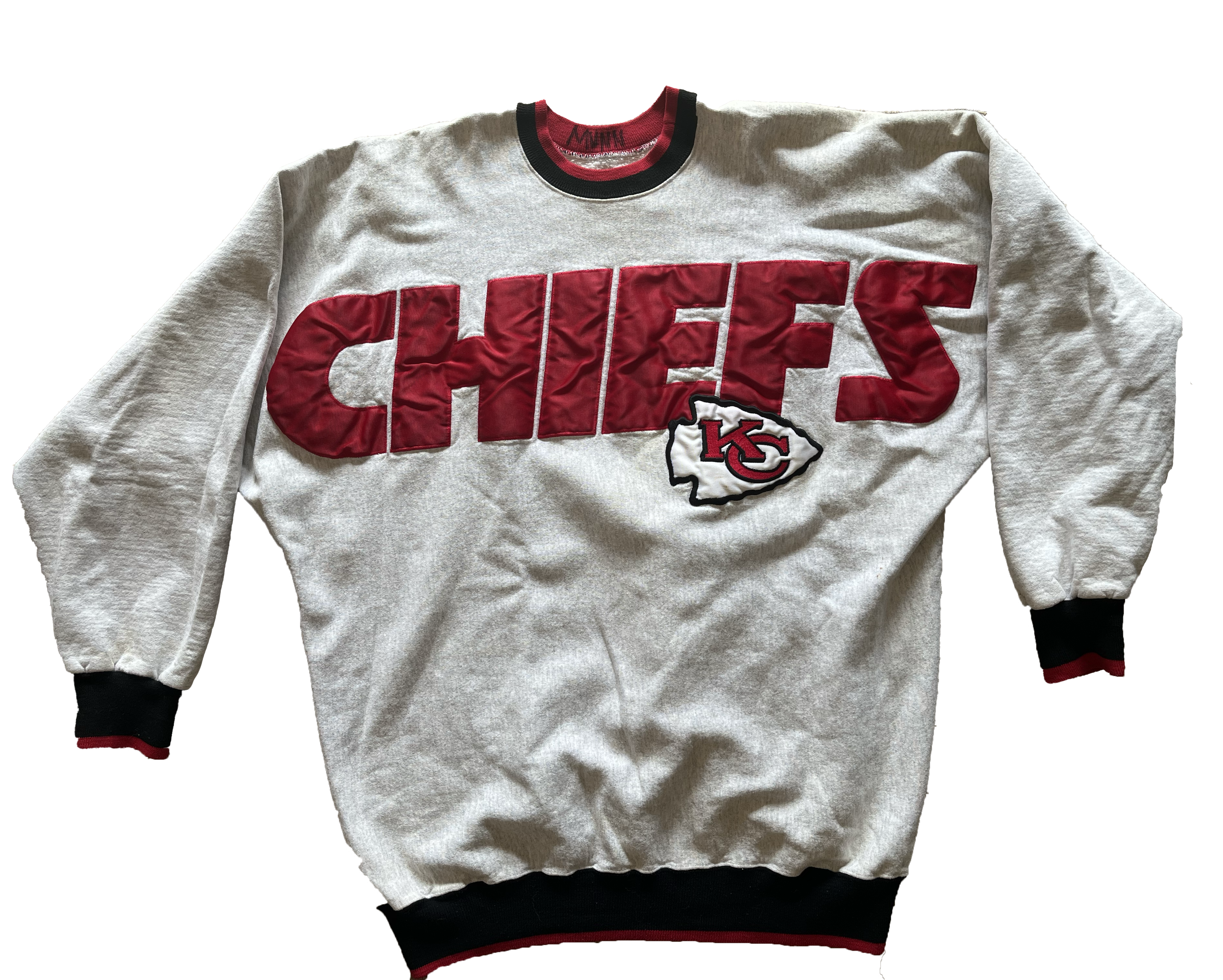 WESTSIDE STOREY VINTAGE | VINTAGE 90S RARE SPELLOUT CHIEFS LEGENDS SWEATSHIRT - Westside Storey