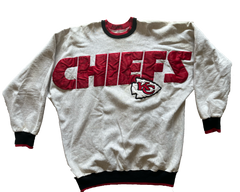 WESTSIDE STOREY VINTAGE  VINTAGE CHIEFS 90S LARGE SPELLOUT SWEATSHIRT -  Westside Storey