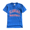 CHARLIE HUSTLE | KANSAS BASKETBALL T-SHIRT - HEATHER ROYAL BLUE