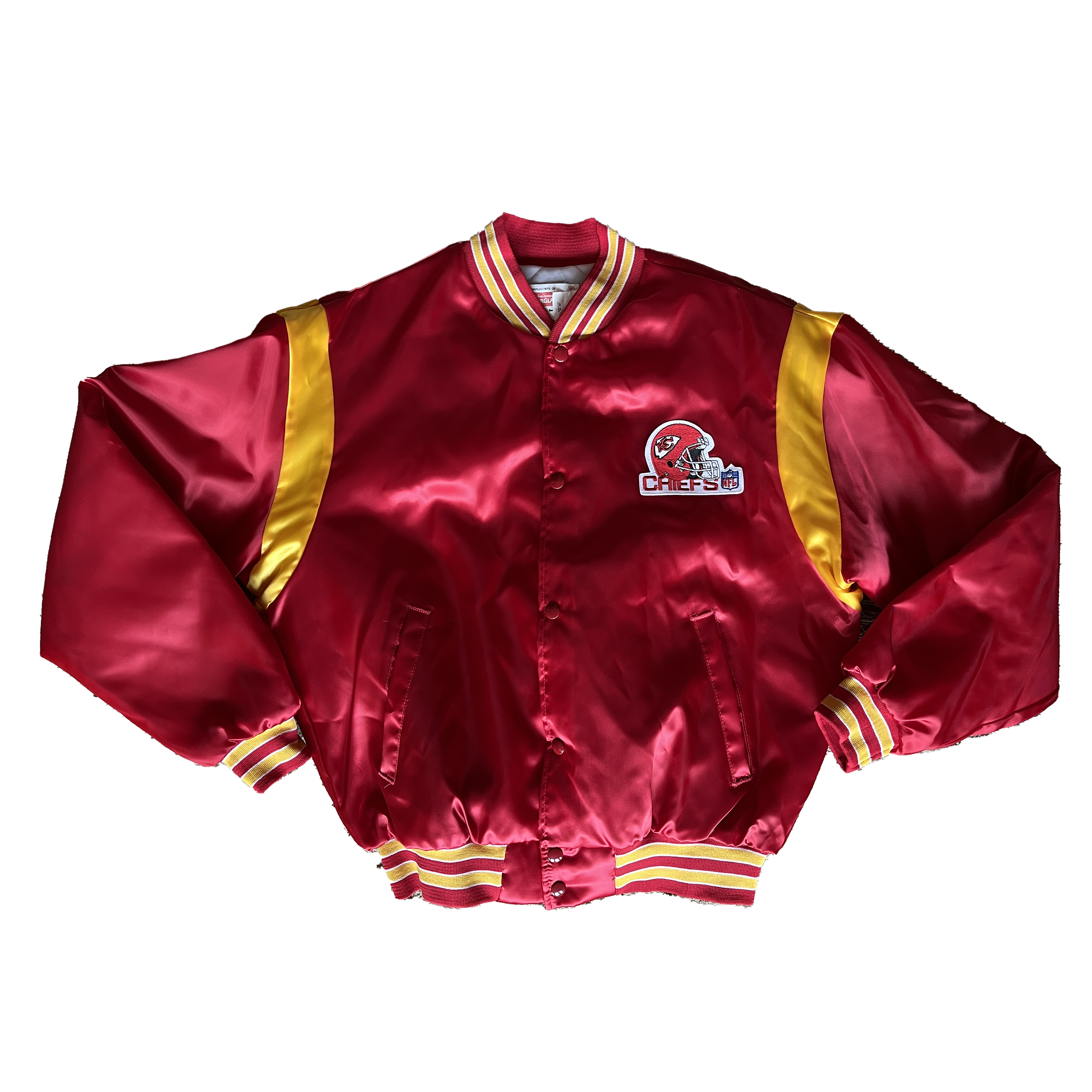 WESTSIDE STOREY VINTAGE | VINTAGE 90S CHIEFS SATIN JACKET - Westside Storey
