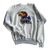 WESTSIDE STOREY VINTAGE | VINTAGE RARE LEGENDS KANSAS JAYHAWKS STRIPED SWEATSHIRT - Westside Storey