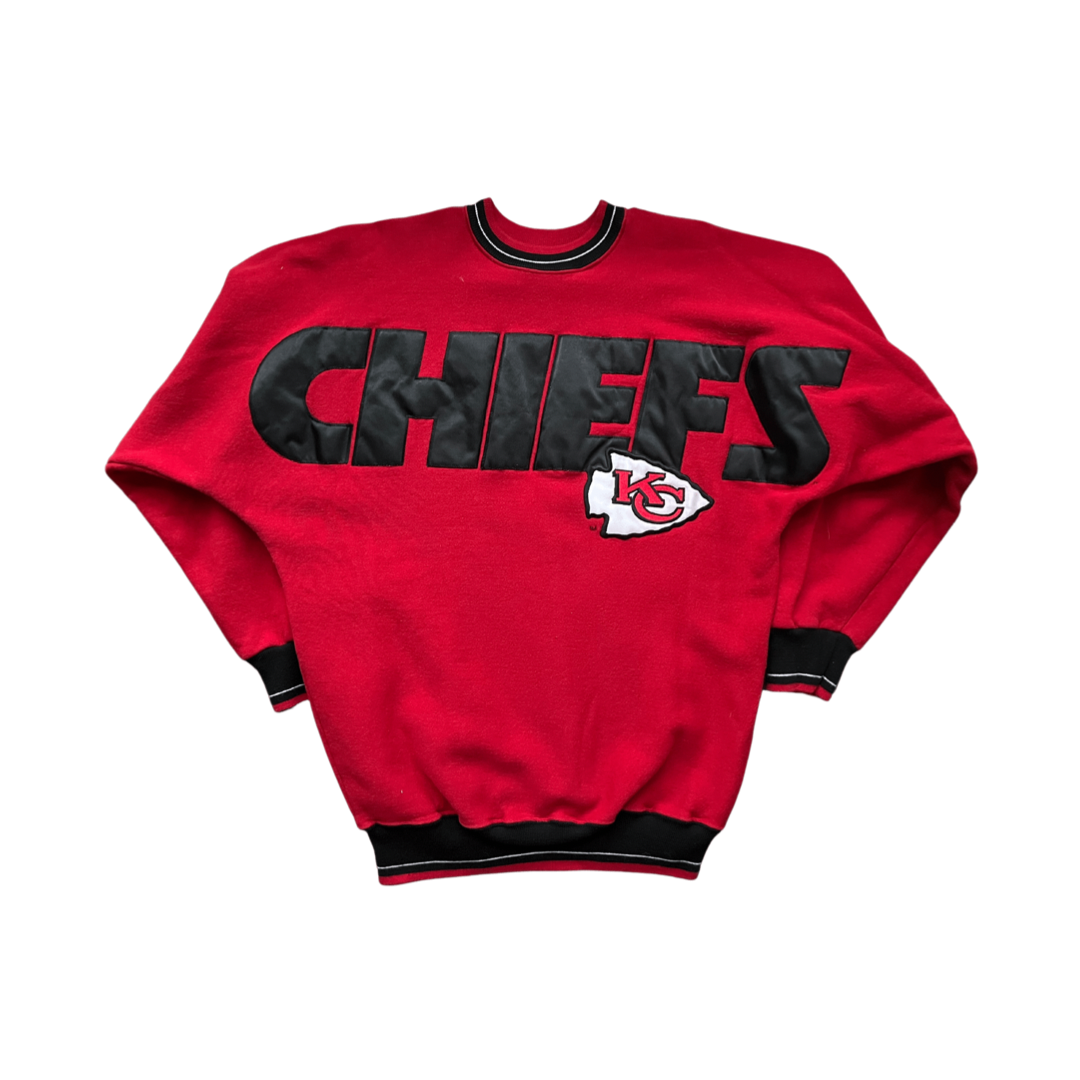 WESTSIDE STOREY VINTAGE | VINTAGE 90S CHIEFS LEGENDS LARGE STITCH SPELLOUT SWEATSHIRT - Westside Storey