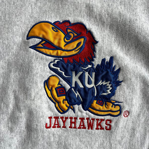 WESTSIDE STOREY VINTAGE | VINTAGE THICK LEGENDS KANSAS 90S KU JAYHAWKS SWEATSHIRT - Westside Storey