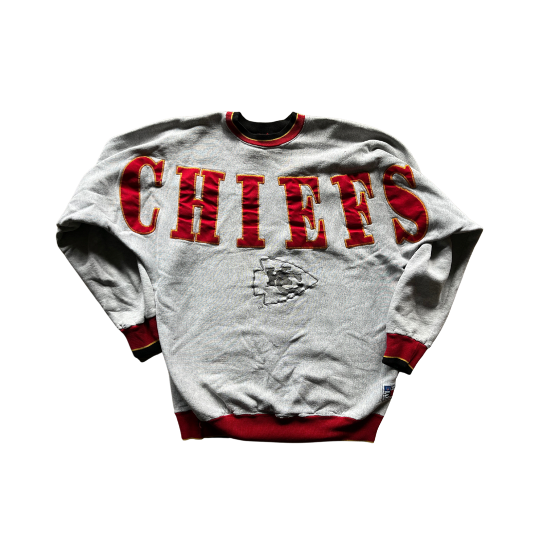 WESTSIDE STOREY VINTAGE | VINTAGE 90S CHIEFS LEGENDS LARGE SPELL OUT SWEATSHIRT - Westside Storey
