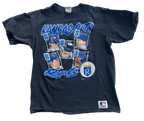 WESTSIDE STOREY VINTAGE | VINTAGE RARE 90s ROYALS GEORGE BRETT BO JACKSON CHARACTER TEE - Westside Storey