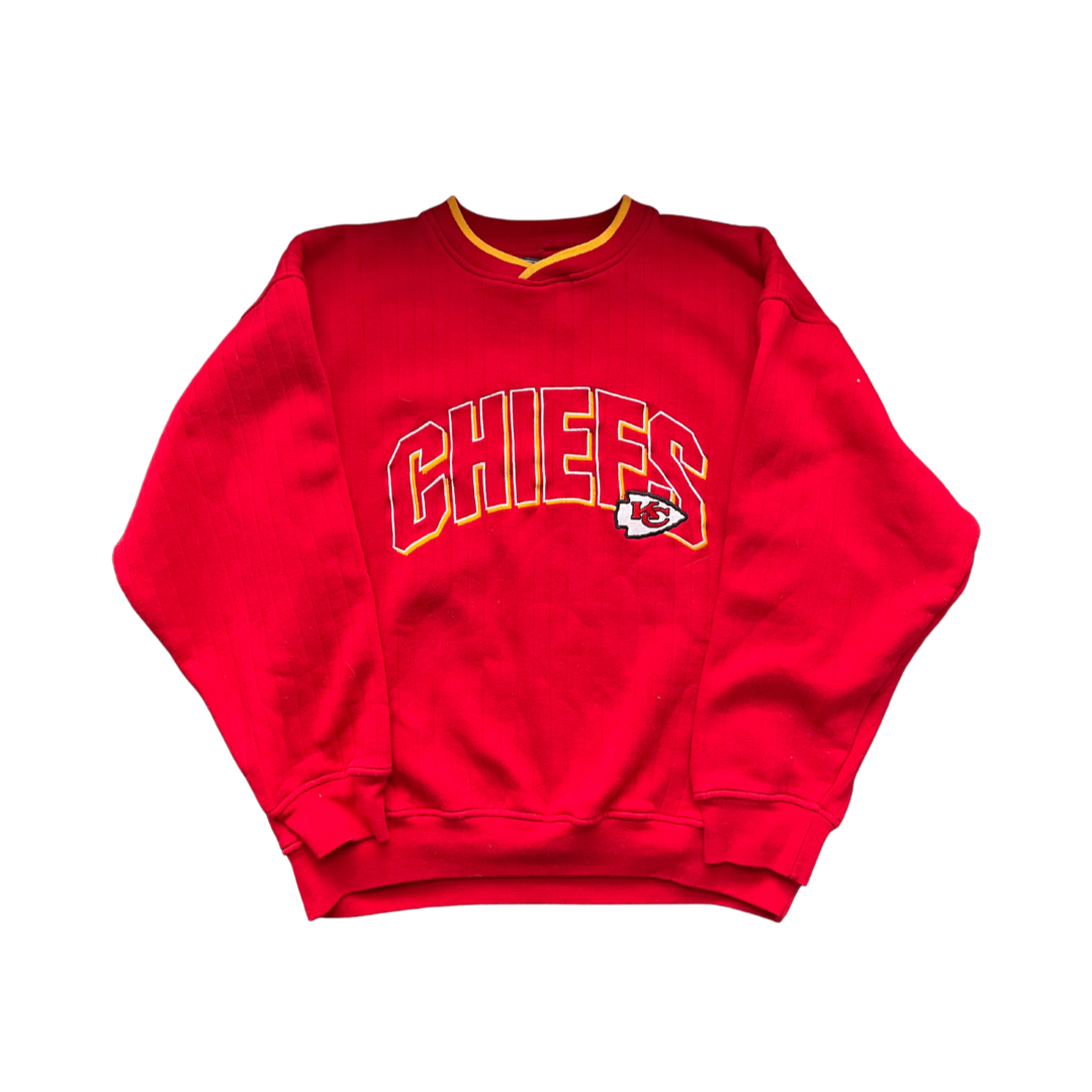 WESTSIDE STOREY VINTAGE | VINTAGE CHIEFS 90S TARTER RIBBED SWEATSHIRT - Westside Storey