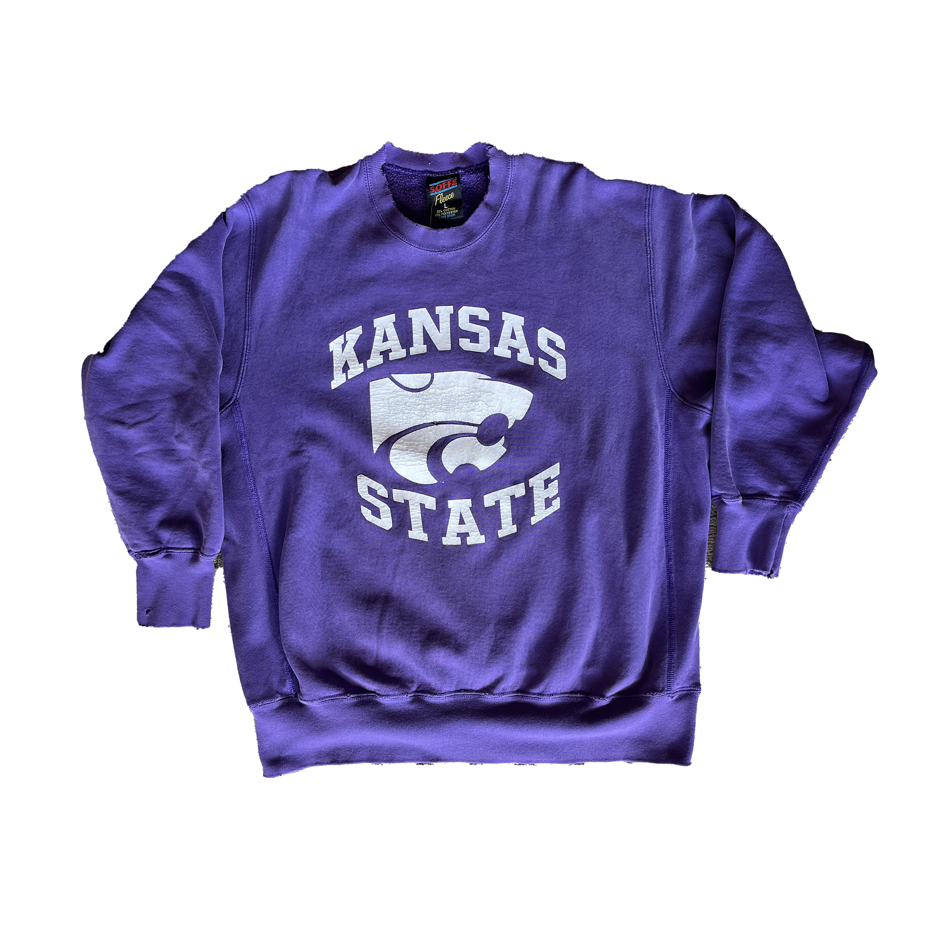 WESTSIDE STOREY VINTAGE | VINTAGE 90S KANSAS STATE REVERSE WEAVE SWEATSHIRT - Westside Storey