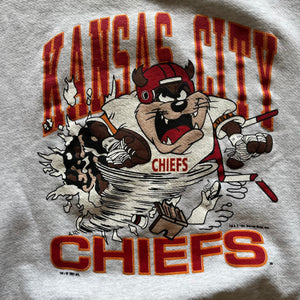WESTSIDE STOREY VINTAGE | VINTAGE 1991 TAZ CHIEFS SWEATSHIRT - Westside Storey
