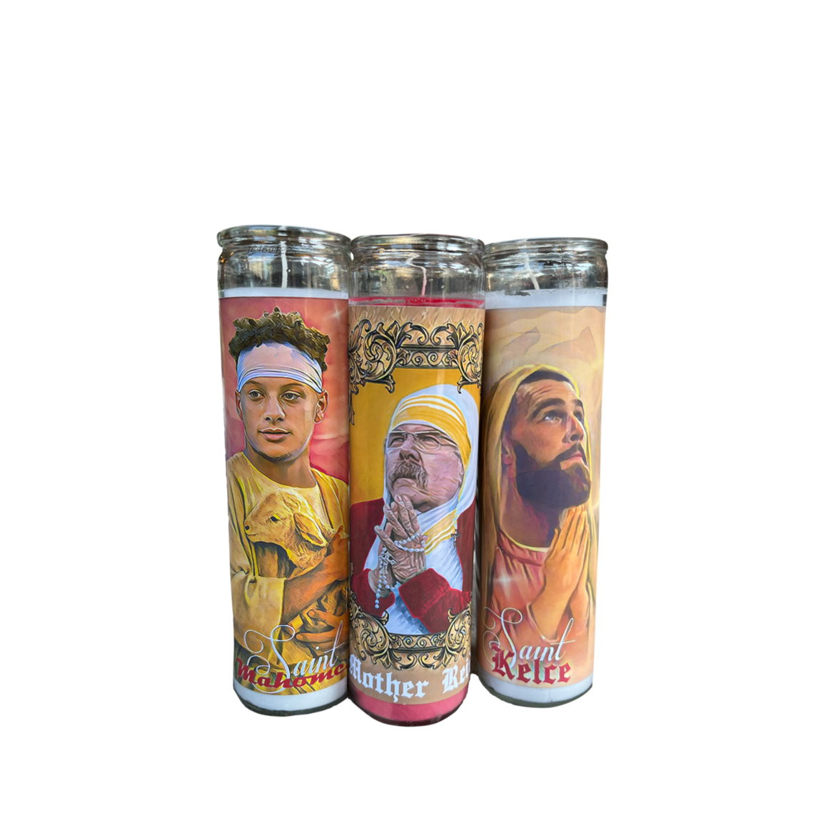 Chiefs Saint Candles