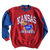 WESTSIDE STOREY VINTAGE | VINTAGE KANSAS 90S KU JAYHAWKS COLOR BLOCK SWEATSHIRT - Westside Storey