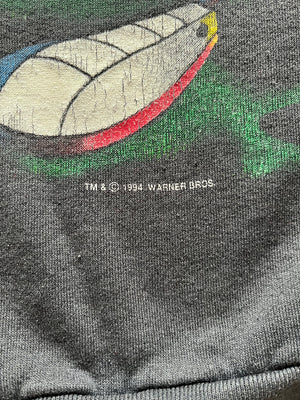 WESTSIDE STOREY VINTAGE | VINTAGE 1994 RARE MARVIN MARTIAN CHIEFS SWEATSHIRT - Westside Storey