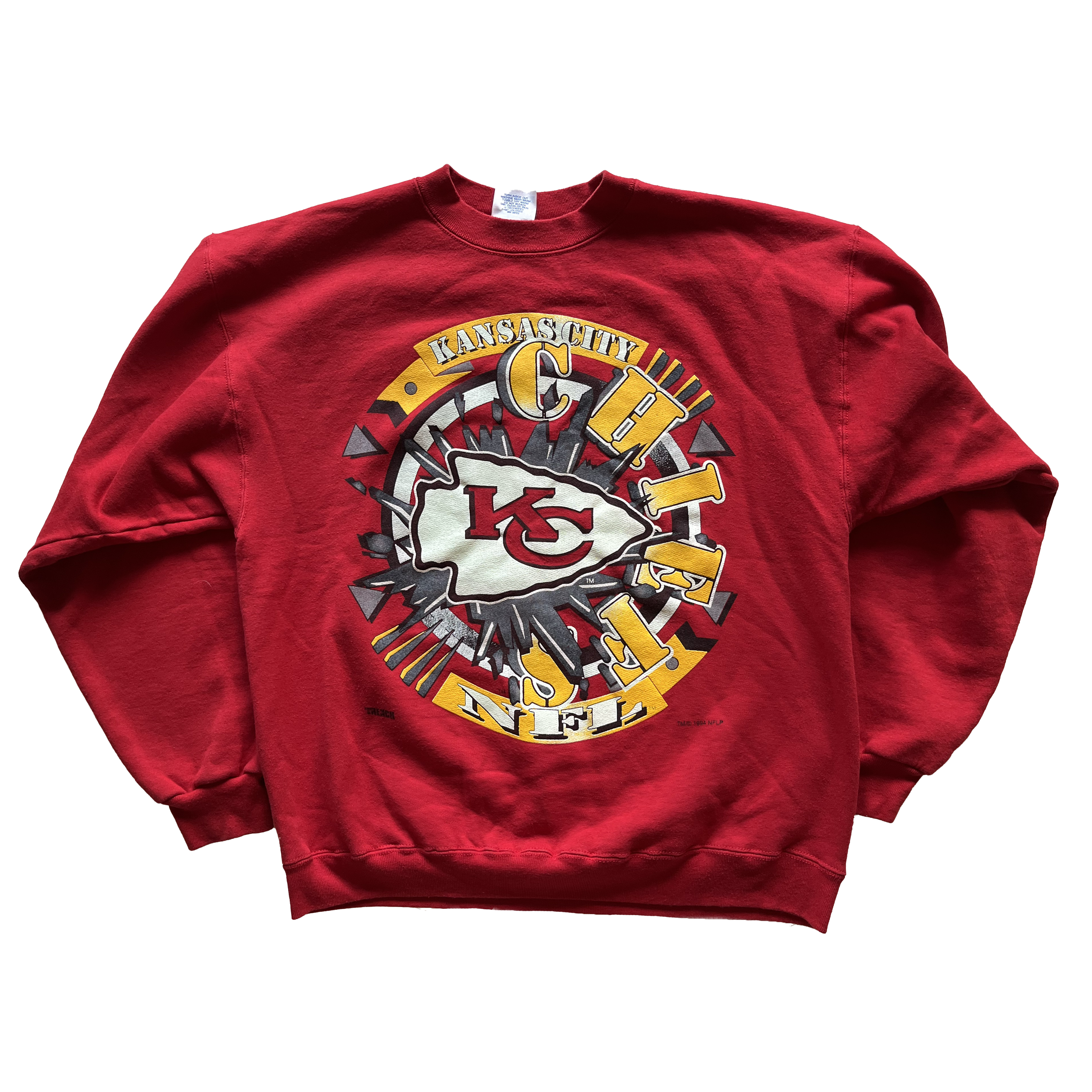 WESTSIDE STOREY VINTAGE | VINTAGE 90S TRENCH CHIEFS SWEATSHIRT - Westside Storey