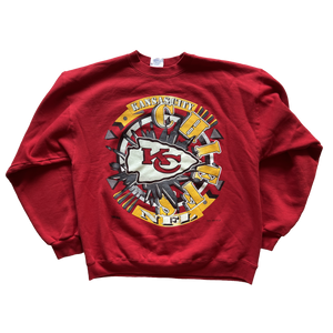 WESTSIDE STOREY VINTAGE | VINTAGE 90S TRENCH CHIEFS SWEATSHIRT - Westside Storey