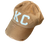 1KC | DISTRESSED BASEBALL HAT - CAMEL - Westside Storey