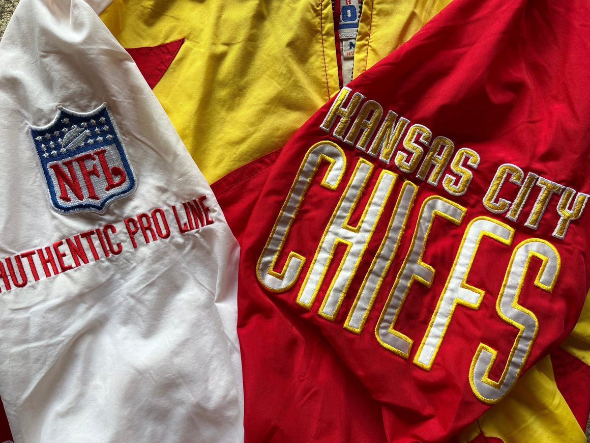 Vintage Kansas City Chiefs Pullover jacket - clothing