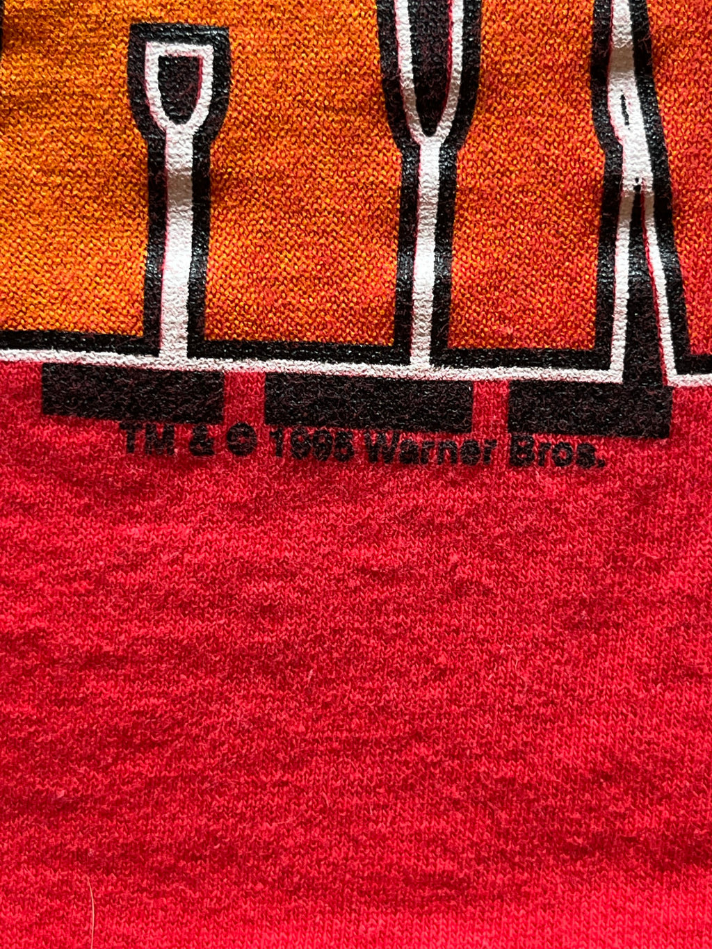 WESTSIDE STOREY VINTAGE | VINTAGE 90S DOUBLE SIDED TAZ & BUGS BUNNY FOE CHIEFS TEE - Westside Storey