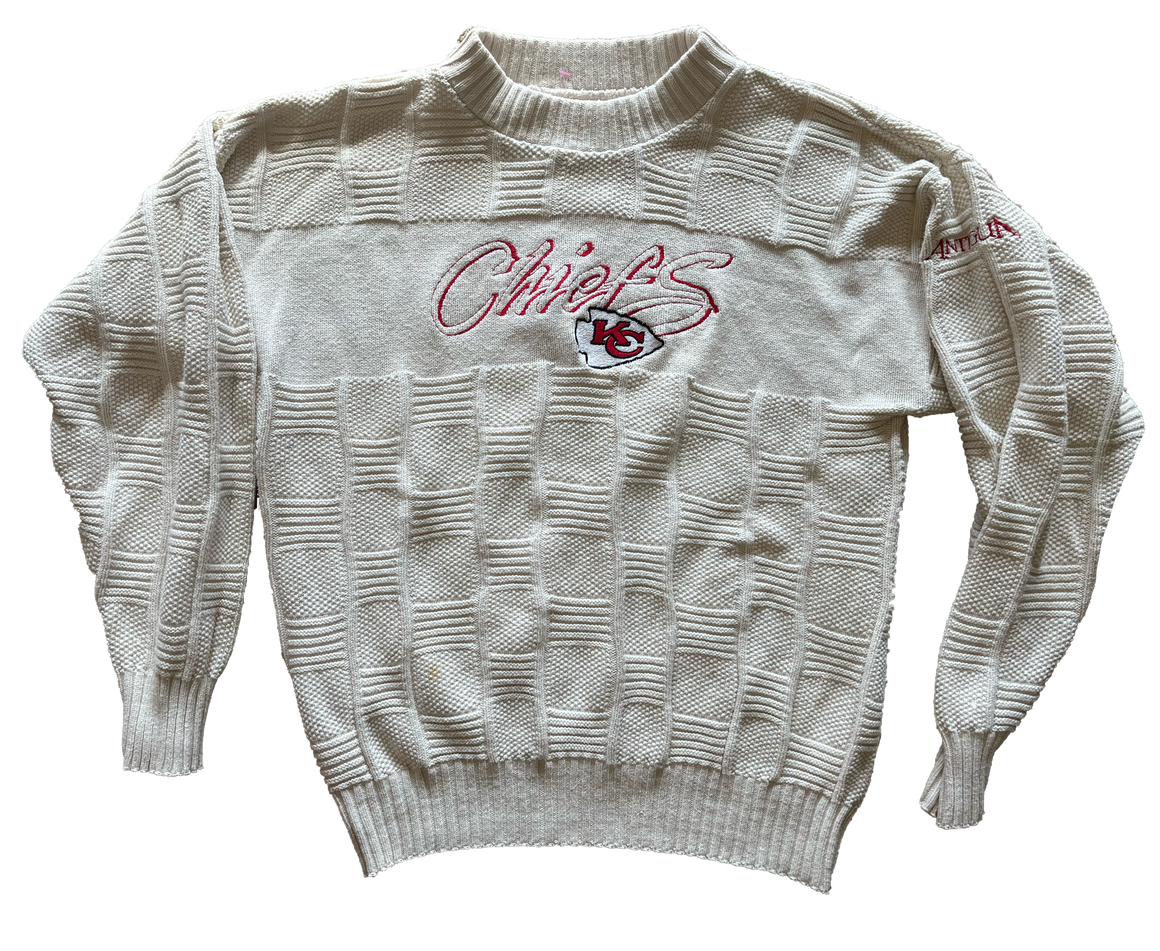 WESTSIDE STOREY VINTAGE | VINTAGE 90S KNIT CHIEFS SWEATER