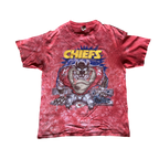 WESTSIDE STOREY VINTAGE | VINTAGE 90S CHIEFS TAZ TIE DYE T-SHIRT - Westside Storey