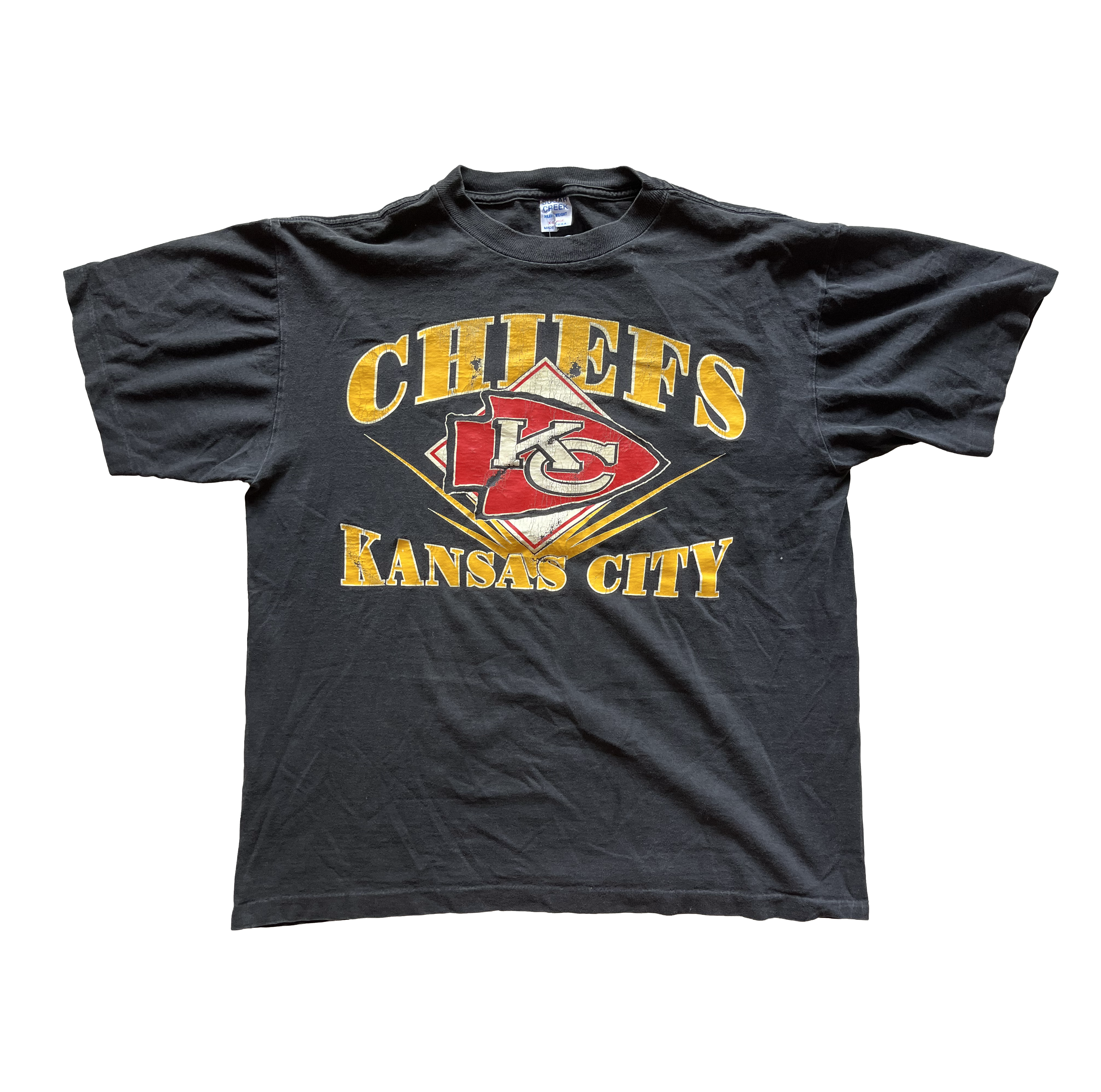 WESTSIDE STOREY VINTAGE | VINTAGE 80S CHIEFS LOGO TEE - Westside Storey