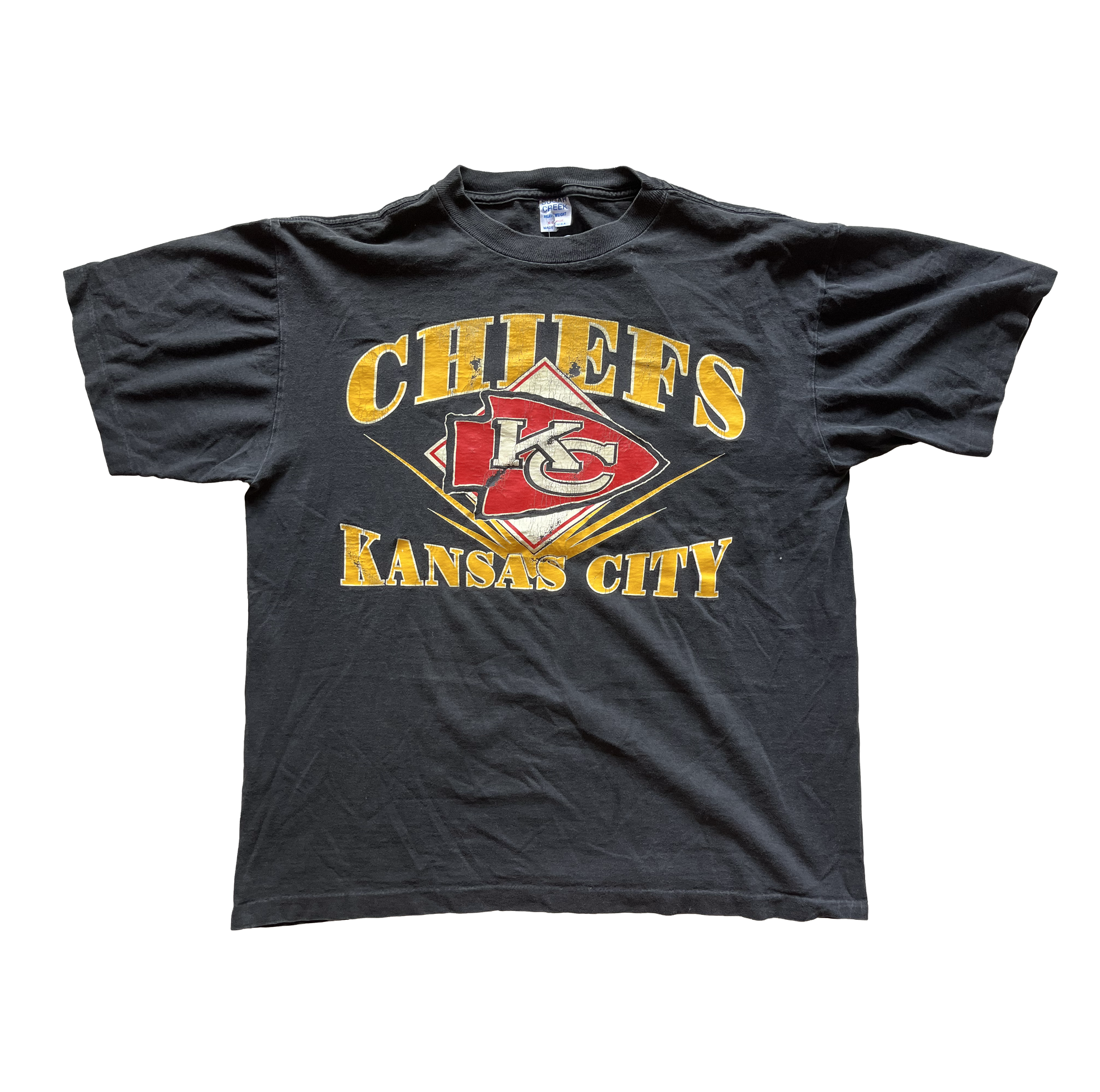WESTSIDE STOREY VINTAGE | VINTAGE 80S CHIEFS LOGO TEE - Westside Storey
