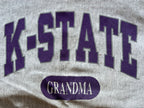WESTSIDE STOREY VINTAGE | VINTAGE 90S KANSAS STATE GRANDMA REVERSE WEAVE SWEATSHIRT - Westside Storey