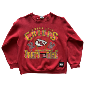 WESTSIDE STOREY VINTAGE | VINTAGE 90S MONDAY NIGHT FOOTBALL NUTMEG CHIEFS SWEATSHIRT - Westside Storey
