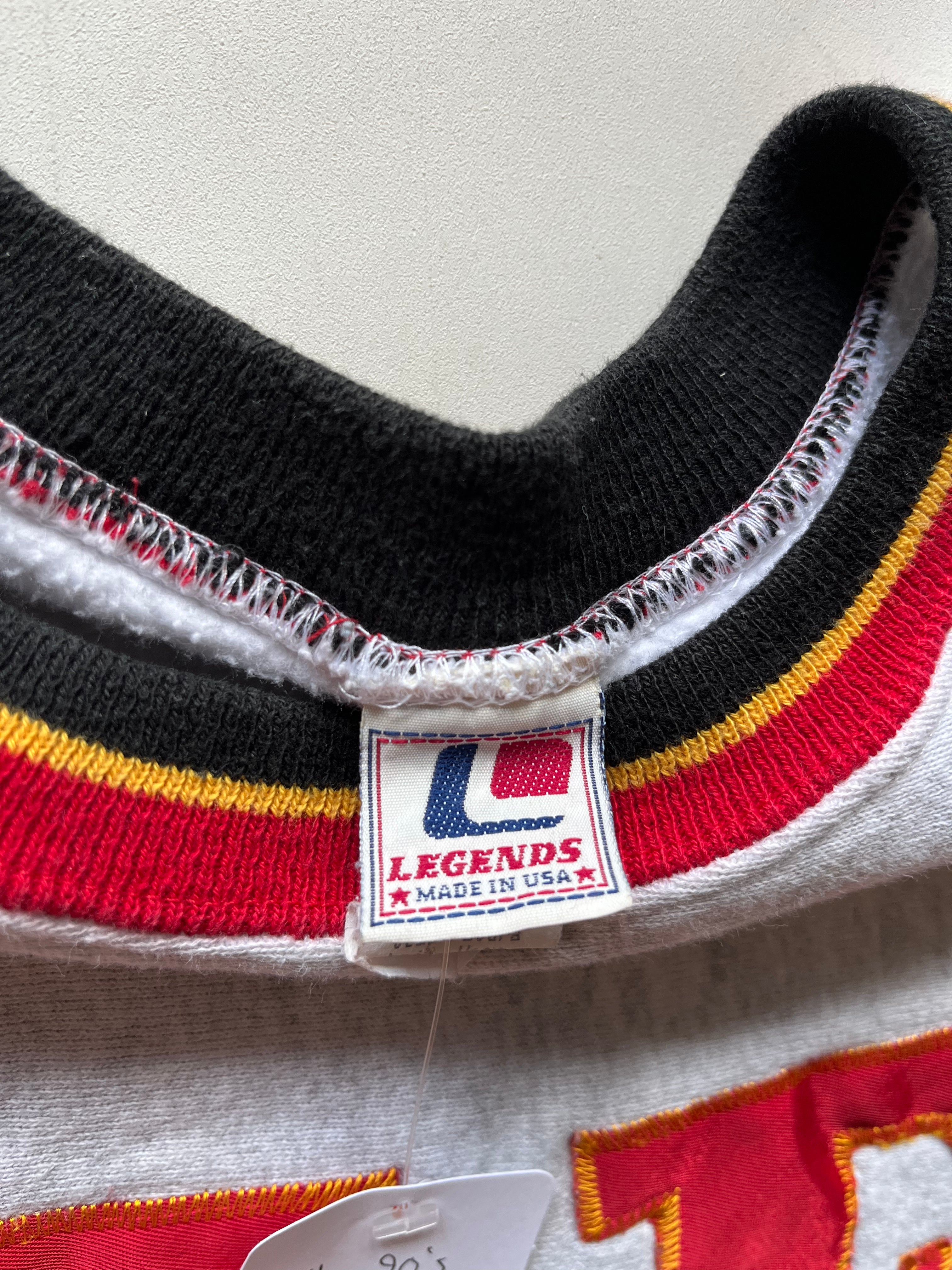 WESTSIDE STOREY VINTAGE | VINTAGE 90S CHIEFS SPELLOUT LEGENDS SWEATSHIRT - Westside Storey