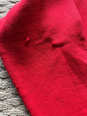 WESTSIDE STOREY VINTAGE | VINTAGE 90S BARNEY & FRED FLINSTONE KC CHIEFS SWEATSHIRT - Westside Storey