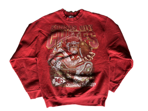 WESTSIDE STOREY VINTAGE | VINTAGE 1994 SALEM CRUSHING THE GREEN CHIEFS SWEATSHIRT - Westside Storey
