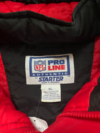 WESTSIDE STOREY VINTAGE | VINTAGE 90S CHIEFS RARE BLACK STARTER PUFFER JACKET - Westside Storey