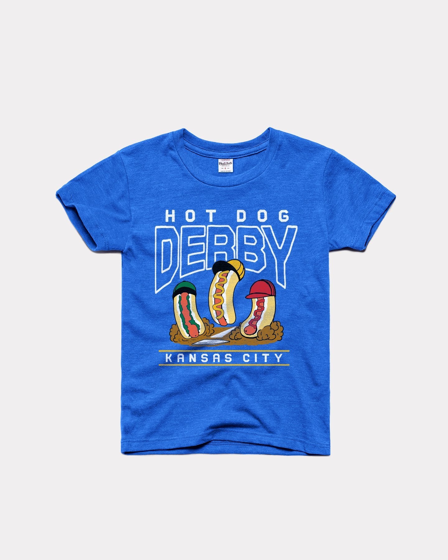 CHARLIE HUSTLE | KIDS HOT DOG DERBY T-SHIRT - Westside Storey