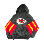 WESTSIDE STOREY VINTAGE | VINTAGE 90S CHIEFS RARE BLACK STARTER PUFFER JACKET - Westside Storey