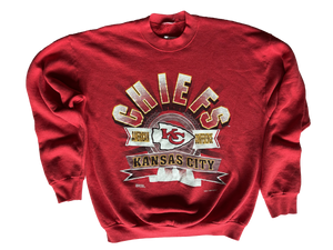 WESTSIDE STOREY VINTAGE | VINTAGE 1994 GRAPHIC CHIEFS SWEATSHIRT - Westside Storey