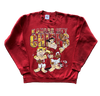 WESTSIDE STOREY VINTAGE | VINTAGE 90S BARNEY & FRED FLINSTONE KC CHIEFS SWEATSHIRT