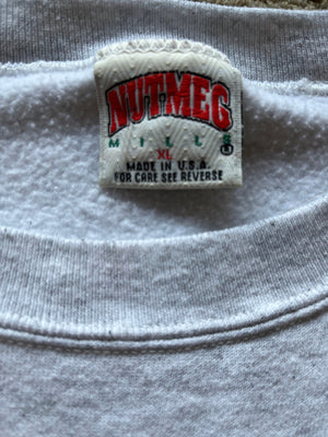 WESTSIDE STOREY VINTAGE | VINTAGE 90S NUTMEG STITCHED CHIEFS SWEATSHIRT - Westside Storey
