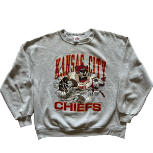 WESTSIDE STOREY VINTAGE | VINTAGE 1991 TAZ CHIEFS SWEATSHIRT - Westside Storey
