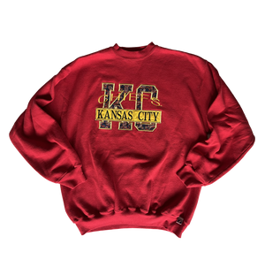 WESTSIDE STOREY VINTAGE | VINTAGE 90S PAISLEY CHIEFS SWEATSHIRT - Westside Storey