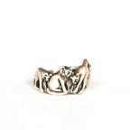 VINTAGE JEWELRY | STERLING CATS RING (SIZE 8.75) - Westside Storey