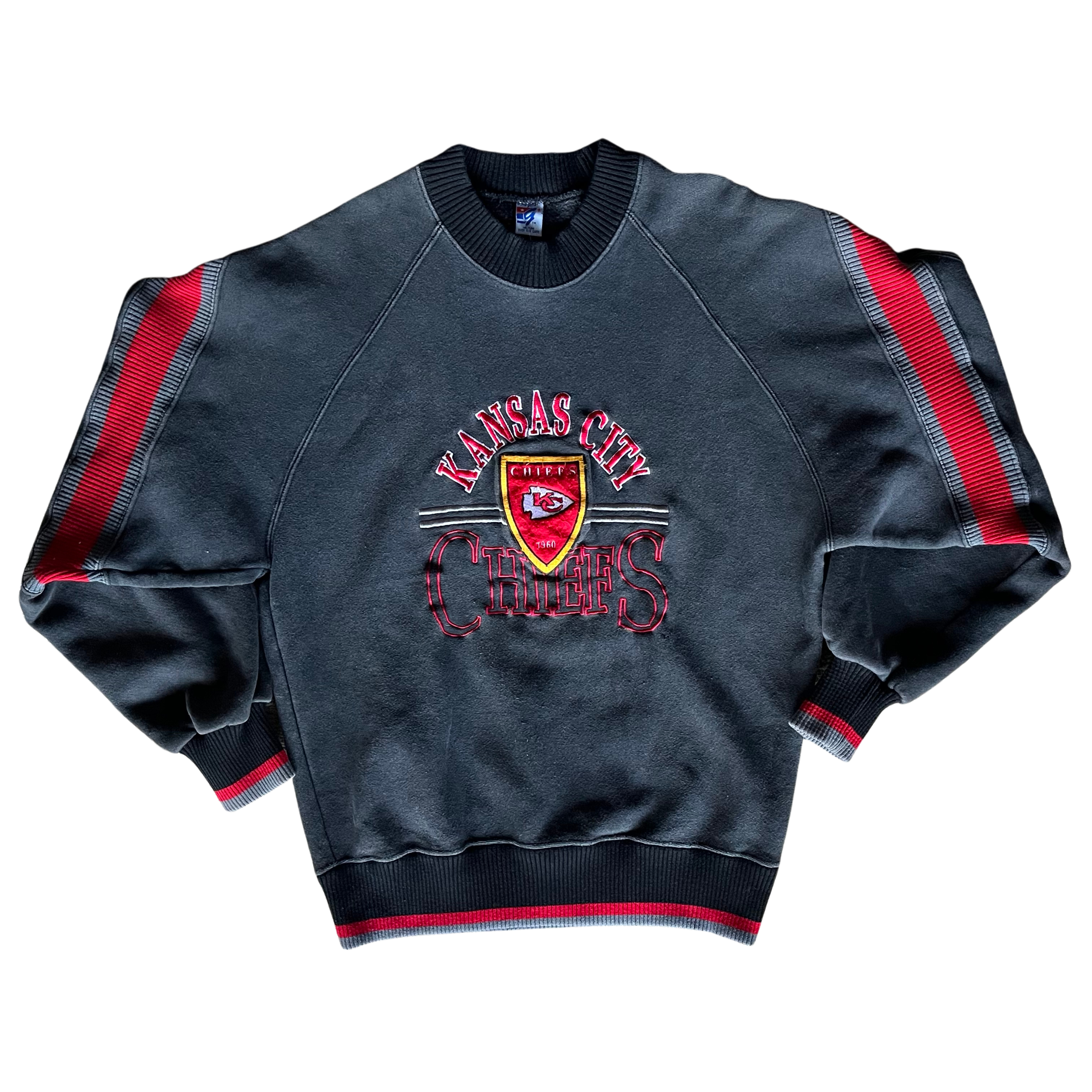WESTSIDE STOREY VINTAGE | VINTAGE 90S CHIEFS EMBLEM THE GAME SWEATSHIRT - Westside Storey