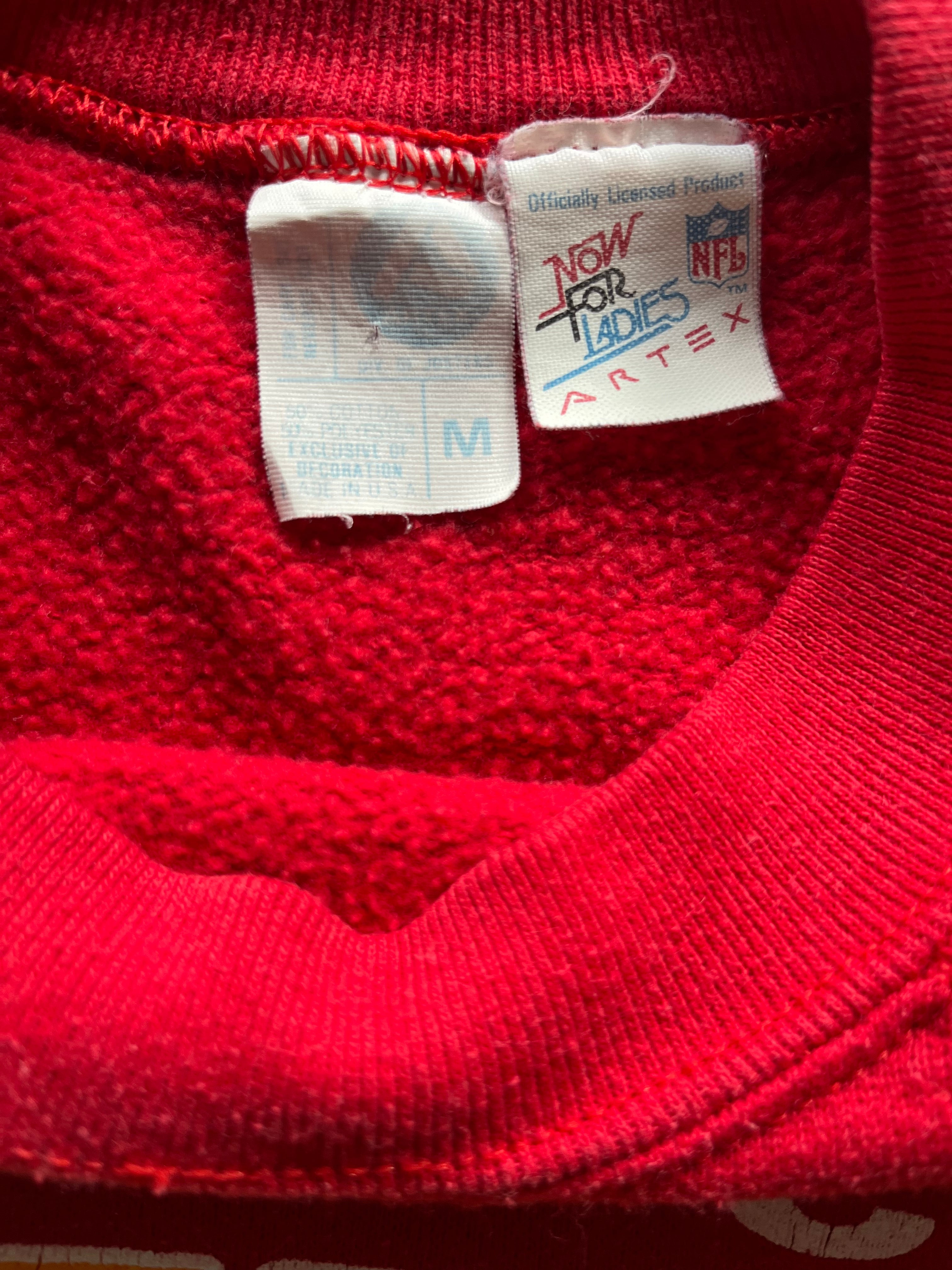 WESTSIDE STOREY VINTAGE | VINTAGE 90S CHIEFS SNOOPY SWEATSHIRT - Westside Storey