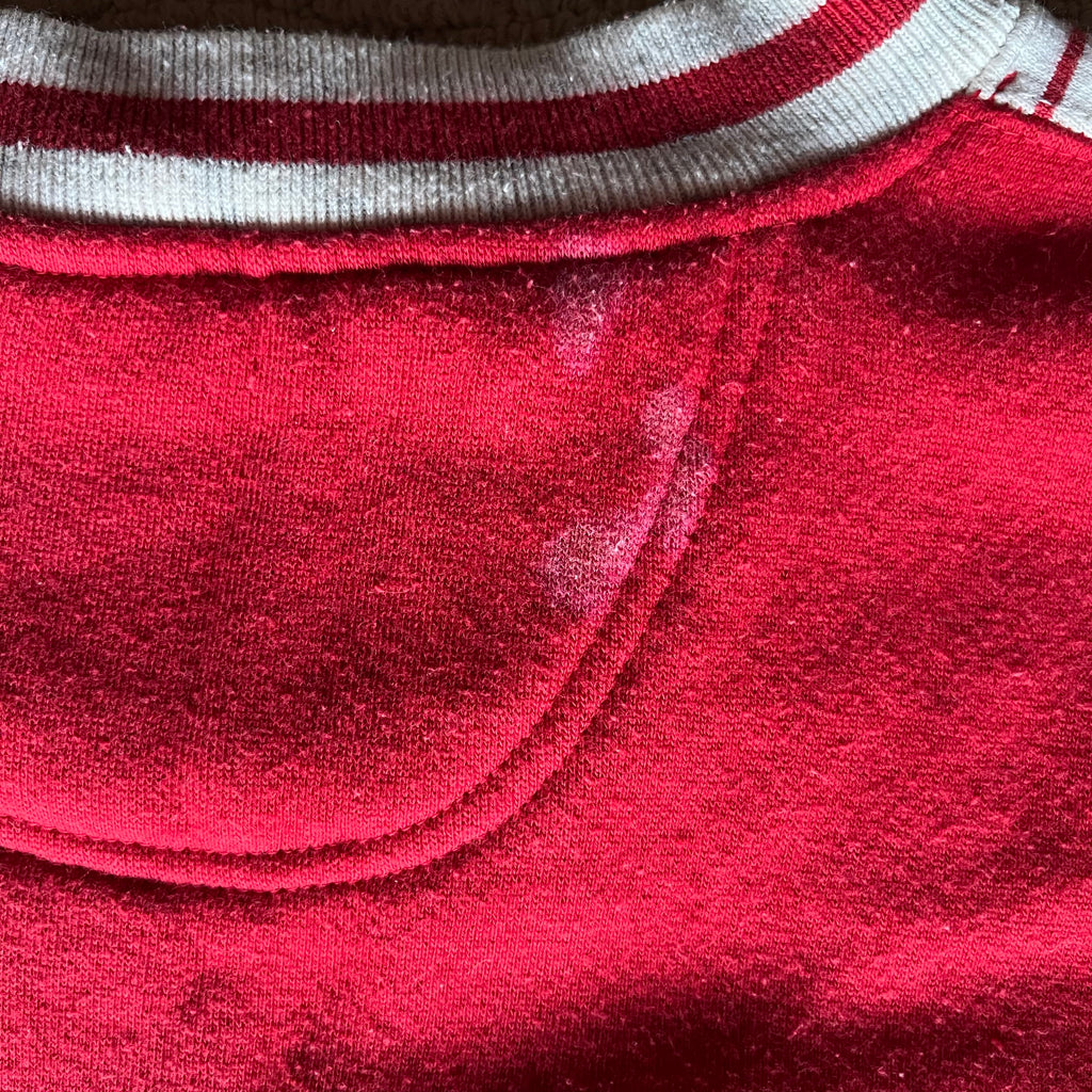 WESTSIDE STOREY VINTAGE | VINTAGE 90S CHIEFS COLOR BLOCK STRIPED SWEATSHIRT - Westside Storey