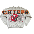 WESTSIDE STOREY VINTAGE | VINTAGE CHIEFS 90S LARGE SPELLOUT SWEATSHIRT - Westside Storey