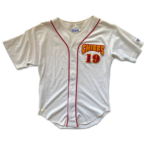 WESTSIDE STOREY VINTAGE | THE GAME KC CHIEFS JOE MONTANA BASEBALL JERSEY - Westside Storey