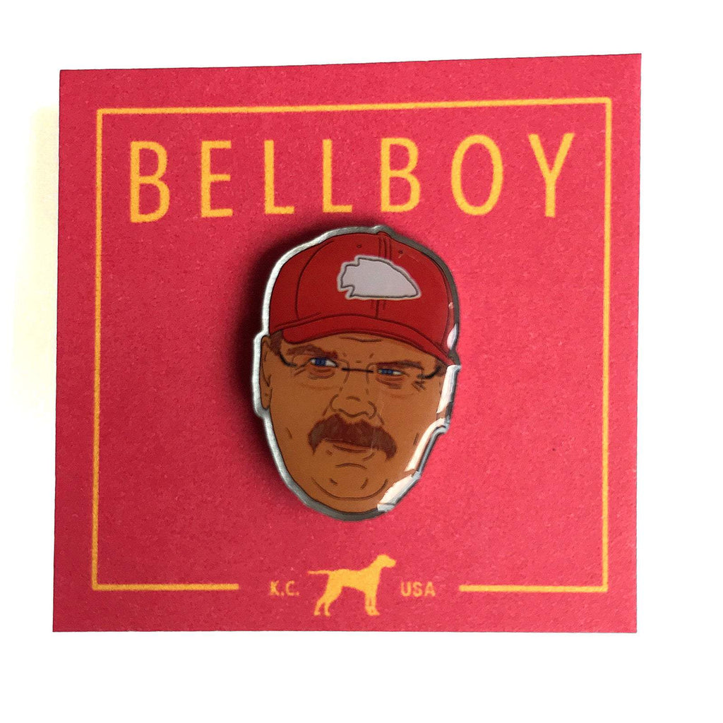 BELLBOY | BIG RED ENAMEL PIN Bellboy Apparel