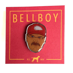 BELLBOY | BIG RED ENAMEL PIN Bellboy Apparel