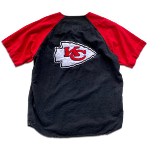 WESTSIDE STOREY VINTAGE | MIRAGE KC CHIEFS BASEBALL JERSEY BLACK - Westside Storey