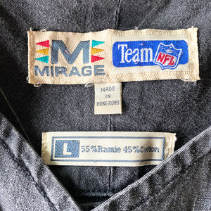 WESTSIDE STOREY VINTAGE | MIRAGE KC CHIEFS BASEBALL JERSEY PINSTRIPE BLACK - Westside Storey